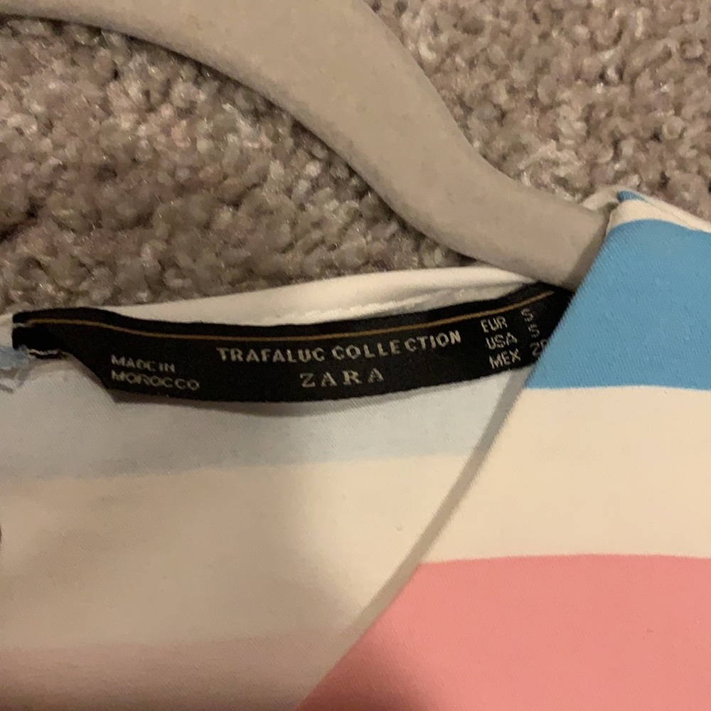 Zara Colorful Structured Top - Picture 2 of 6